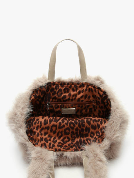 Handtas /schoudertas Fur Bont Miniprix Bruin fur A471 ander zicht 2